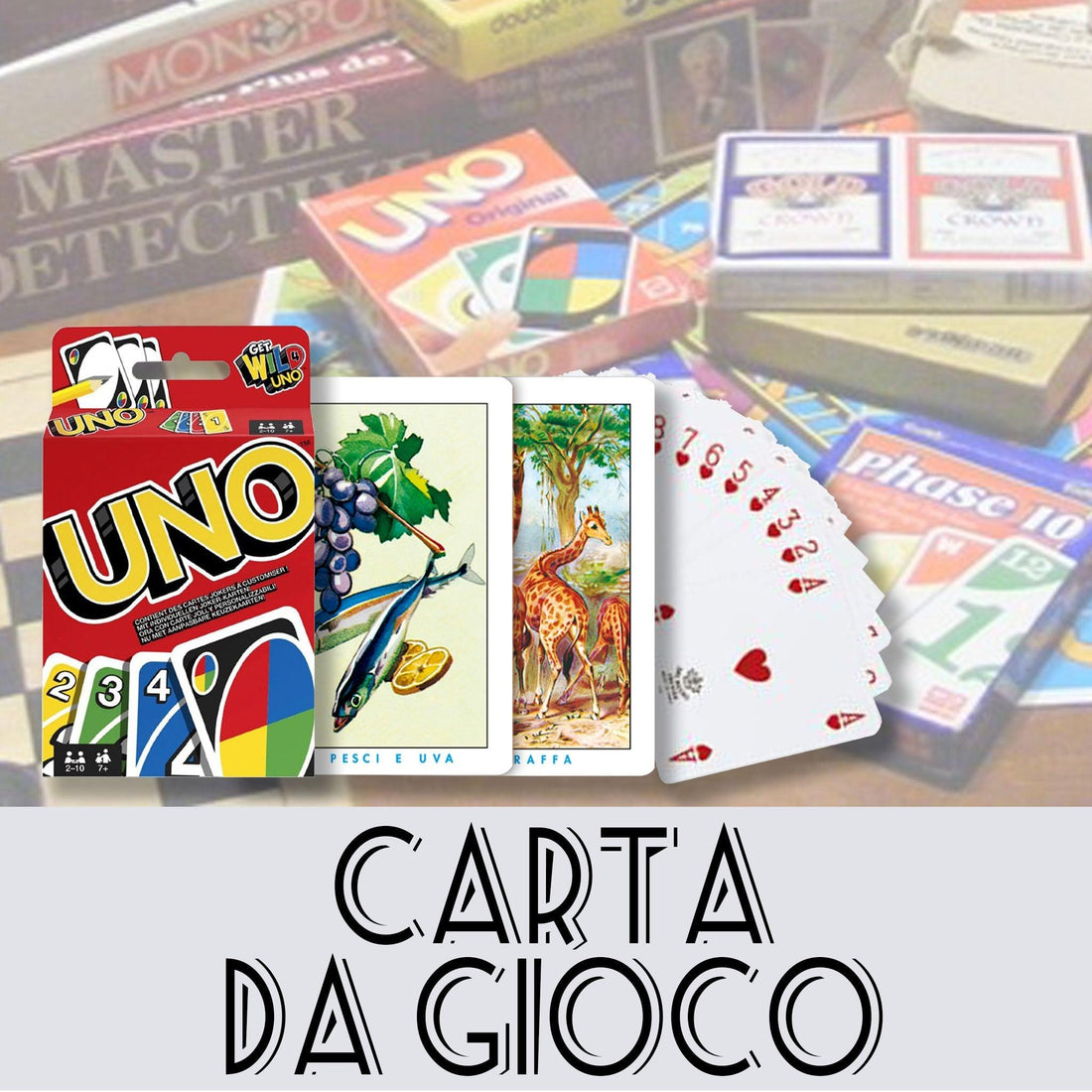 CARTA DA GIOCO - koseakasa