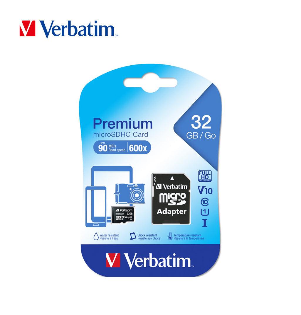 MICRO SDHC 32GB CL10 VERBATIM PREMIUM BL1 - koseakasa