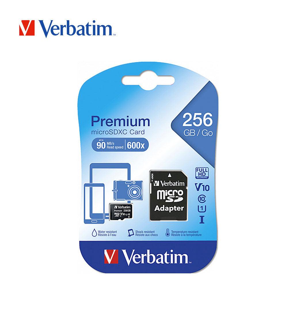 MICRO SDXC 256GB CL10 VERBATIM PREMIUM BL1 - koseakasa