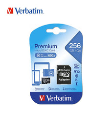 MICRO SDXC 256GB CL10 VERBATIM PREMIUM BL1 - koseakasa