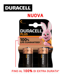 C 1/2 TORCIA MN1400 DURACELL PLUS 100% PILA BL2 - koseakasa