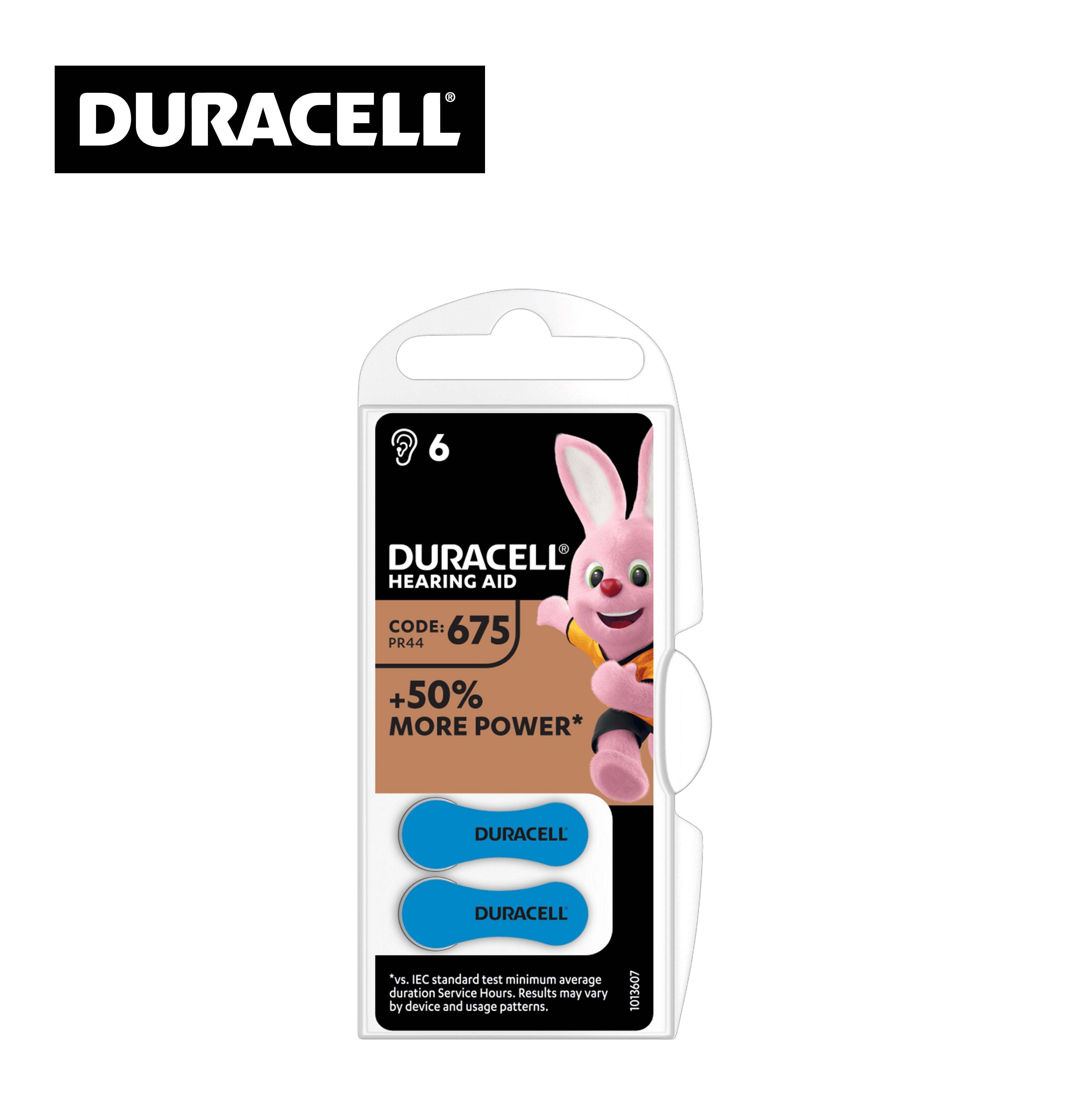 ACUSTICA 675 DURACELL PILA BL6 - koseakasa