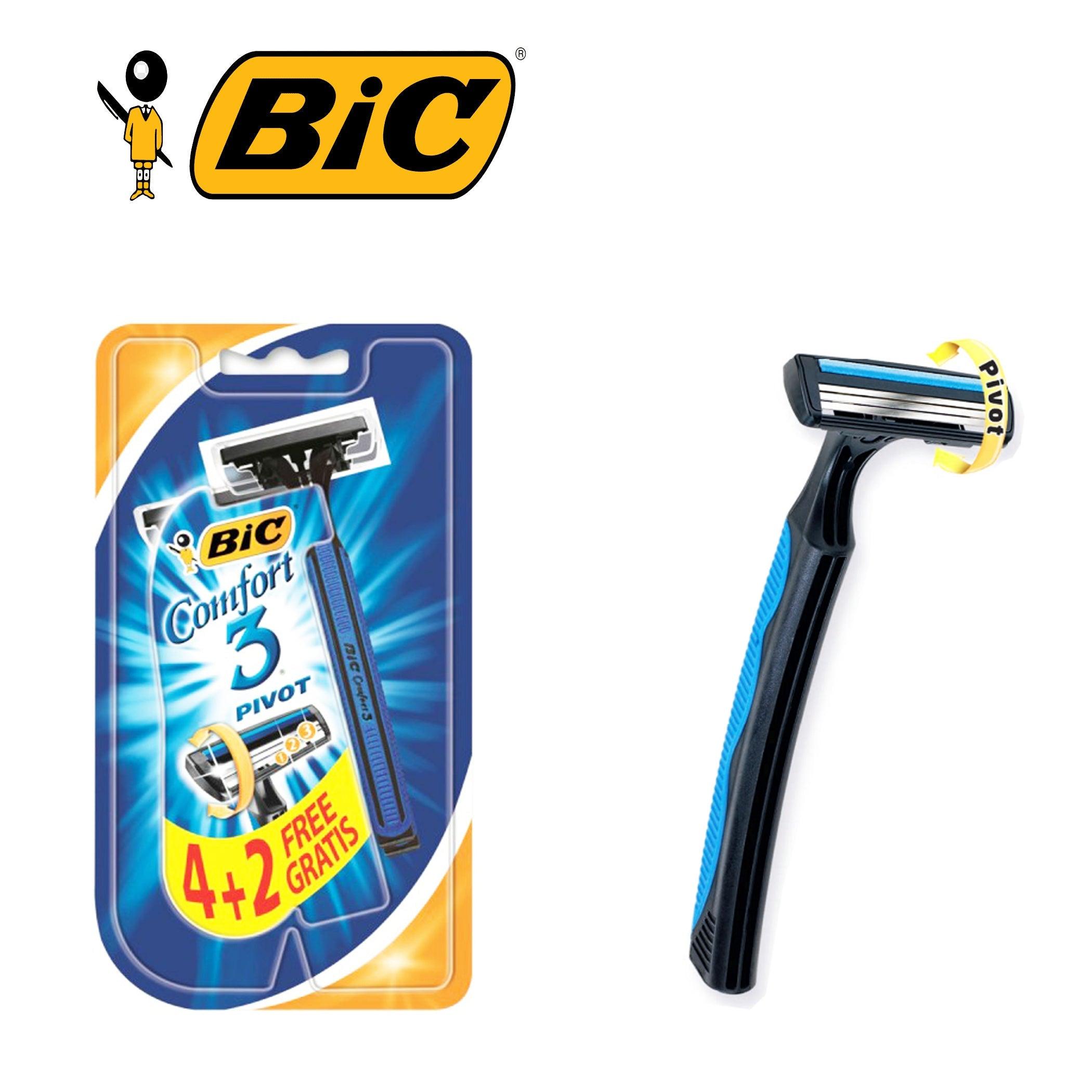 BIC RASOIO 3COMFORT PIVOT 6PZ - koseakasa