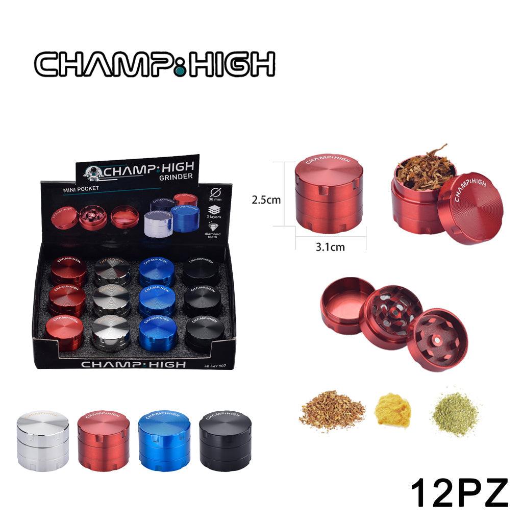 ART.40447907 CHAMP HIGH MINI GRINDER 30MM 3LAYERS DL12 - koseakasa