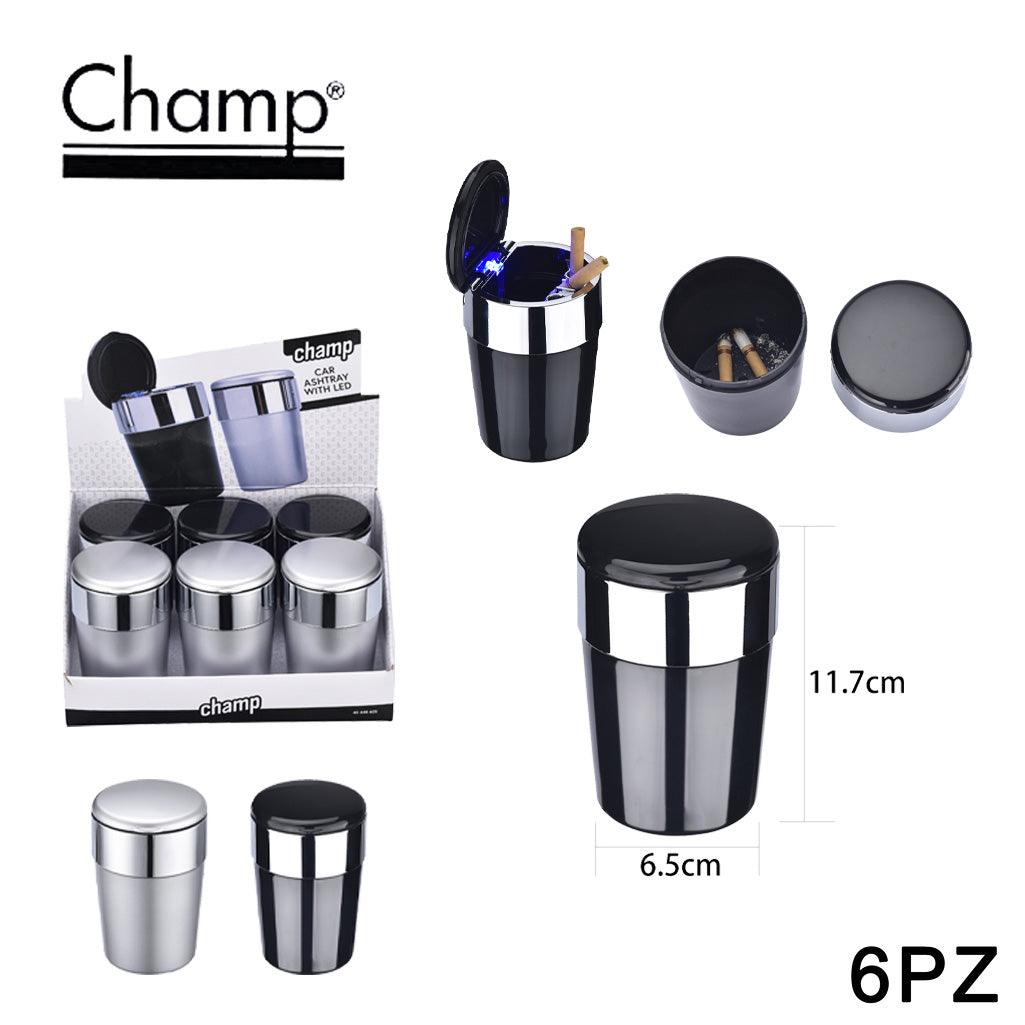 ART.40448605 CHAMP CAR ASHTRAY WITH LED DL6 - koseakasa