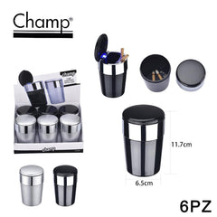 ART.40448605 CHAMP CAR ASHTRAY WITH LED DL6 - koseakasa