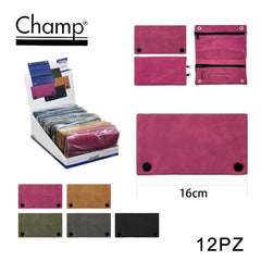 ART.40590516 CHAMP ZIPPED TOBACCO POUCH CONF.12PZ - koseakasa