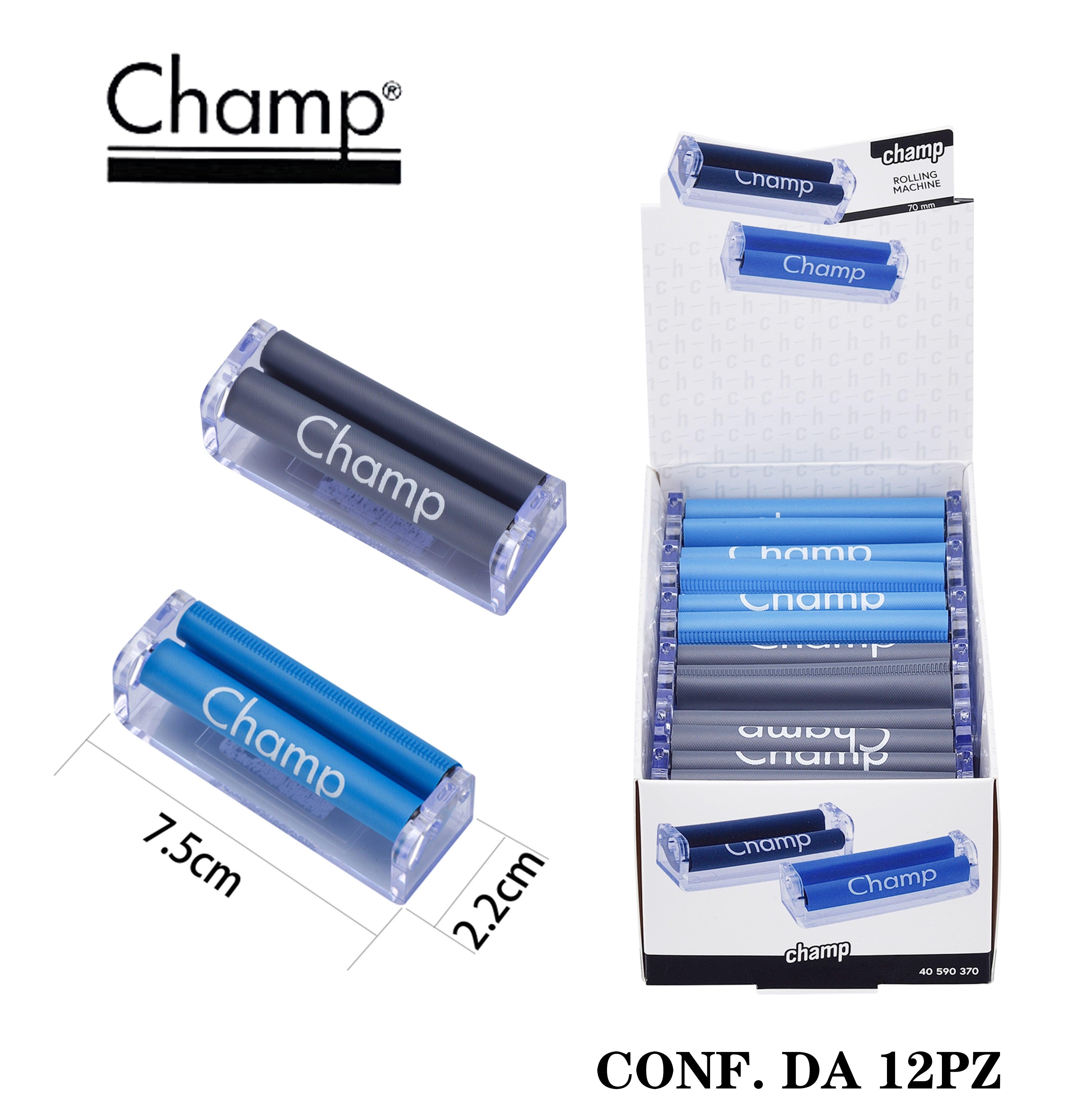 ART.40590370 CHAMP 70MM PLASTIC ROLLING MACHINE DL12 - koseakasa