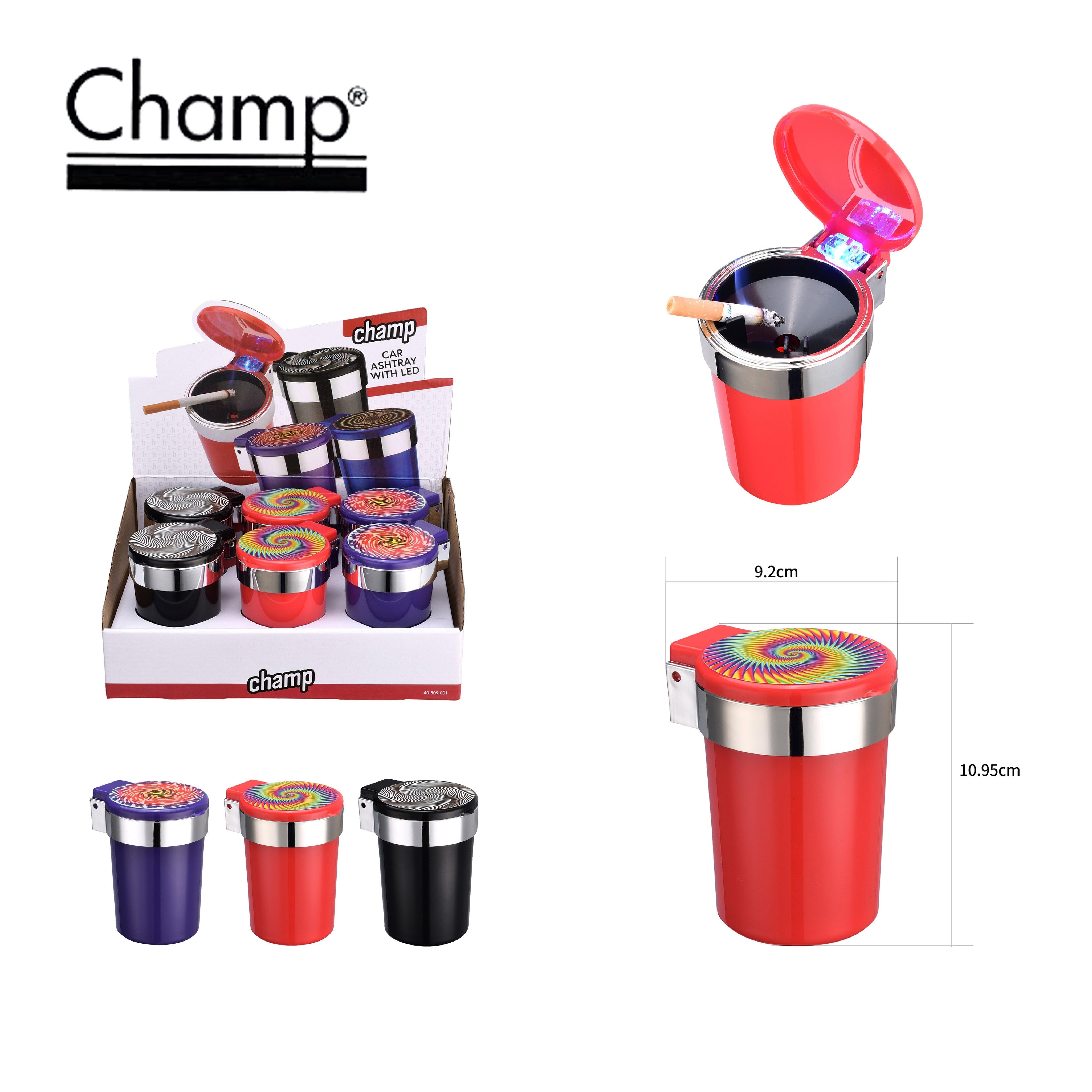 ART.40509001 CHAMP CAR ASHTRAY PSYCHEDELIC - DL-6 - koseakasa