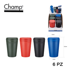 ART.40509018 CHAMP WASTE BIN CAR ASHTRAY - DL-6 - koseakasa