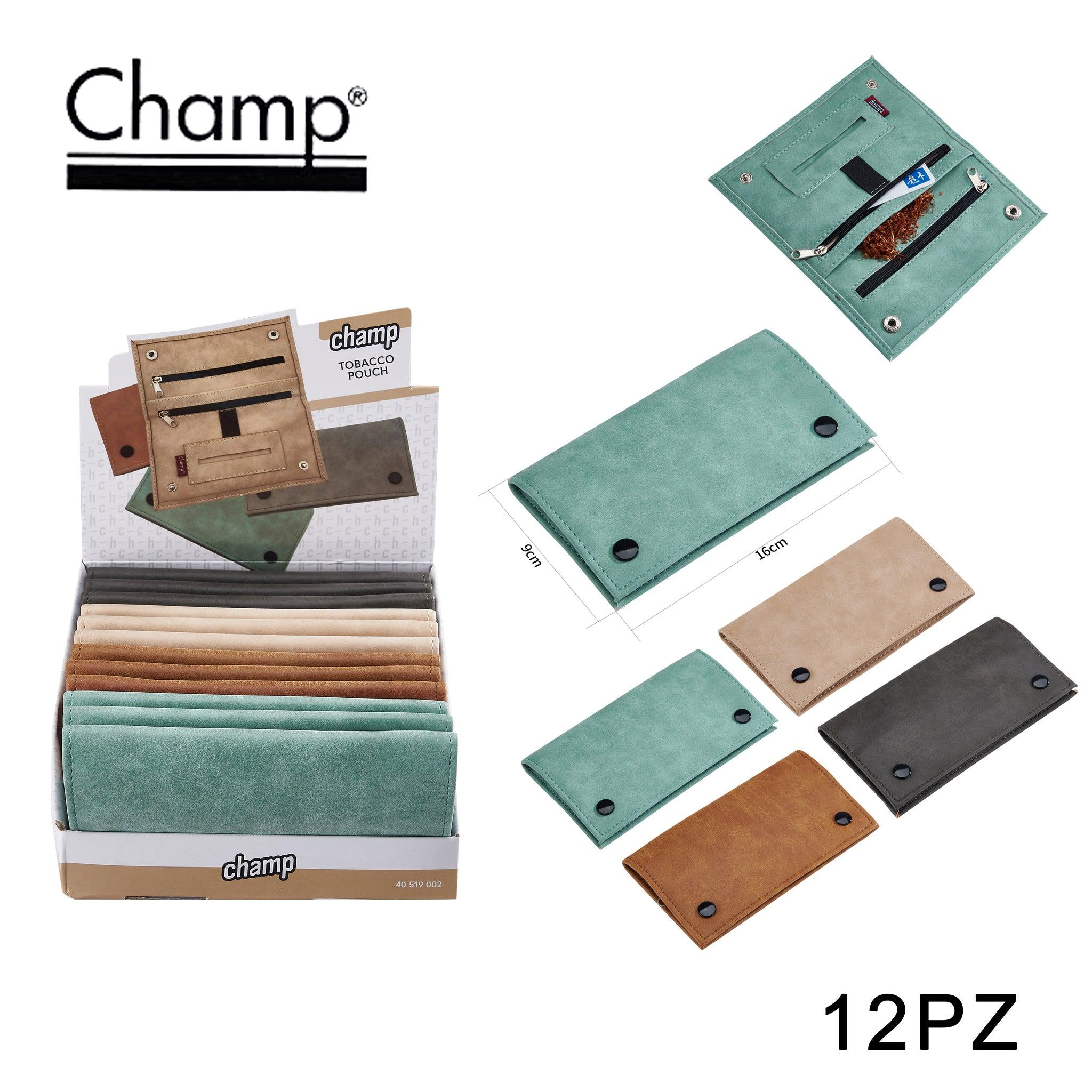 ART.40519002 CHAMP TOBACCO POUCH W/ LIGHT.HOLD. EU DL12 - koseakasa