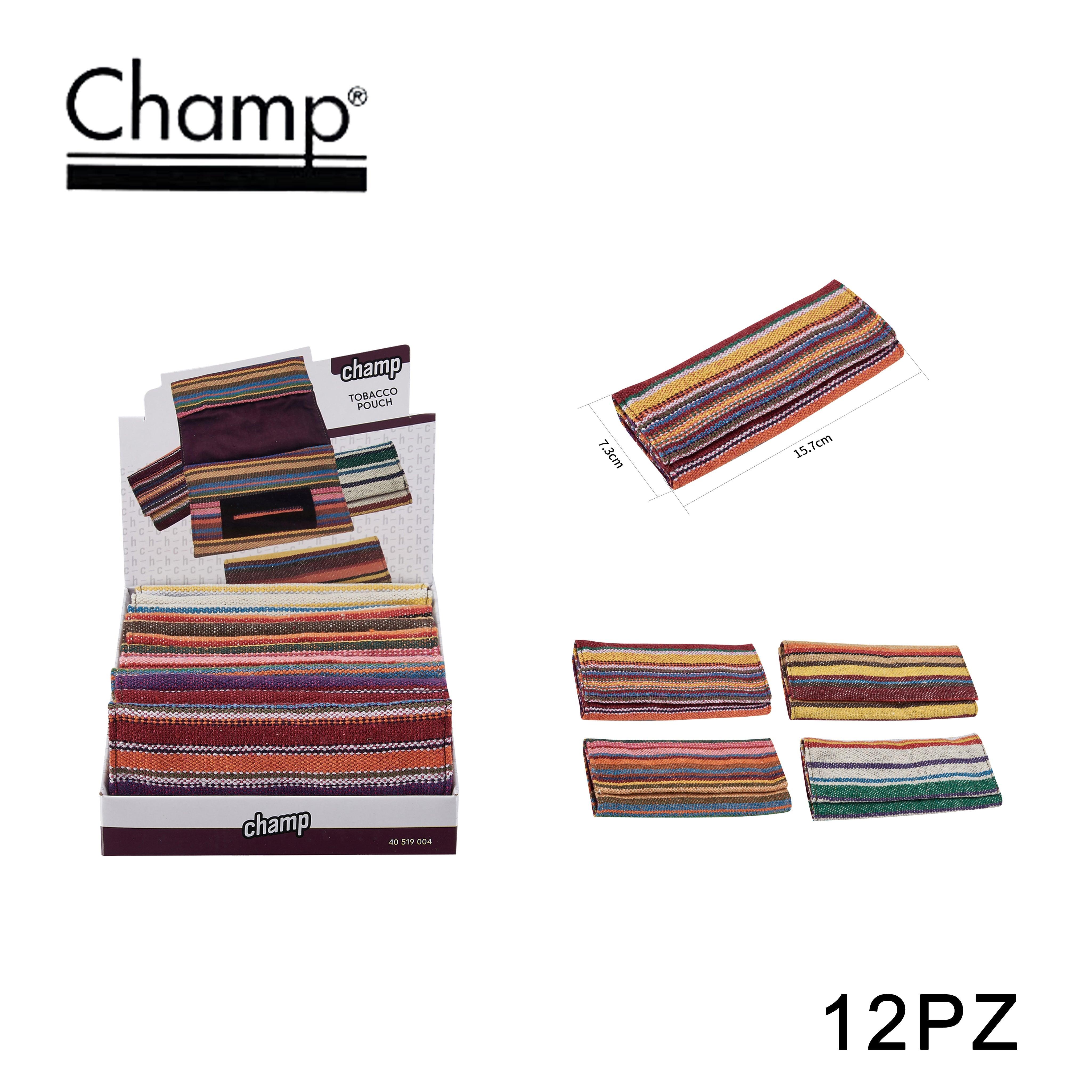 ART.40519004 CHAMP COLOURFUL LINEN PORTA TABACCO DL-12 - koseakasa