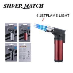 ART.40671177 SILVERMATCH 4 JETFLAME LIGHT BLISTER 1PZ - koseakasa