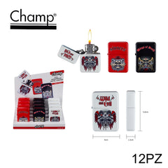 ART.40400389 CHAMP EVIL WP FLINT LIGHTER DL12 - koseakasa