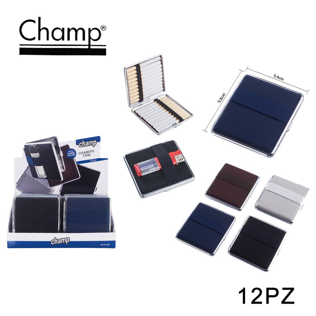 ART.40519081 CHAMP CIGARETTE CASE WITH RUBBER HOLDER DL12 - koseakasa