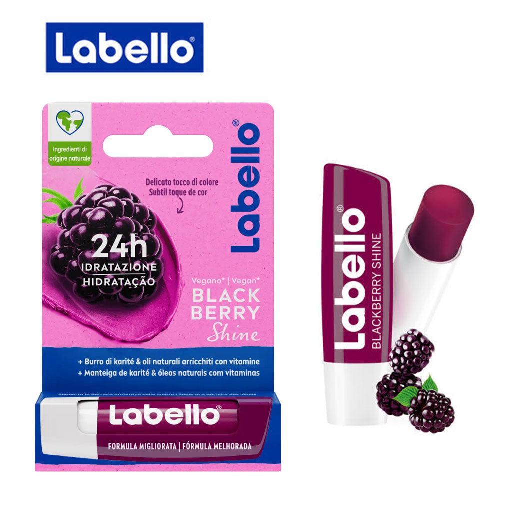 LABELLO BURRO DI CACAO BLACKBERRY SHINE 4.8G - koseakasa
