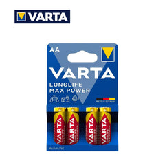 AA LONGLIFE MAX POWER VARTA ALKALINE PILA BL4 - koseakasa
