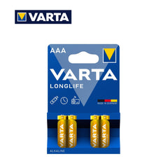 AAA LONGLIFE VARTA ALKALINE 1.5V PILA BL4 - koseakasa