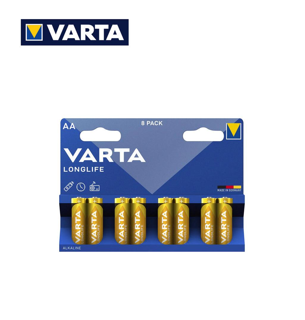 AA LONGLIFE VARTA ALKALINE PILA BL8 - koseakasa