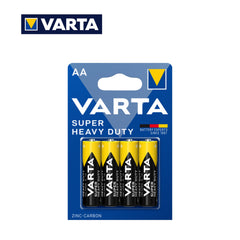 Varta Super Pila Zinco-Carbone AA/AAA - Confezione da 1, 12 o 60 pz | Batterie Economiche per Telecomandi e Dispositivi a Basso Consumo - koseakasa