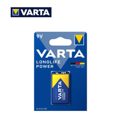 9V LONGLIFE POWER VARTA ALKALINE PILA BL1 - koseakasa