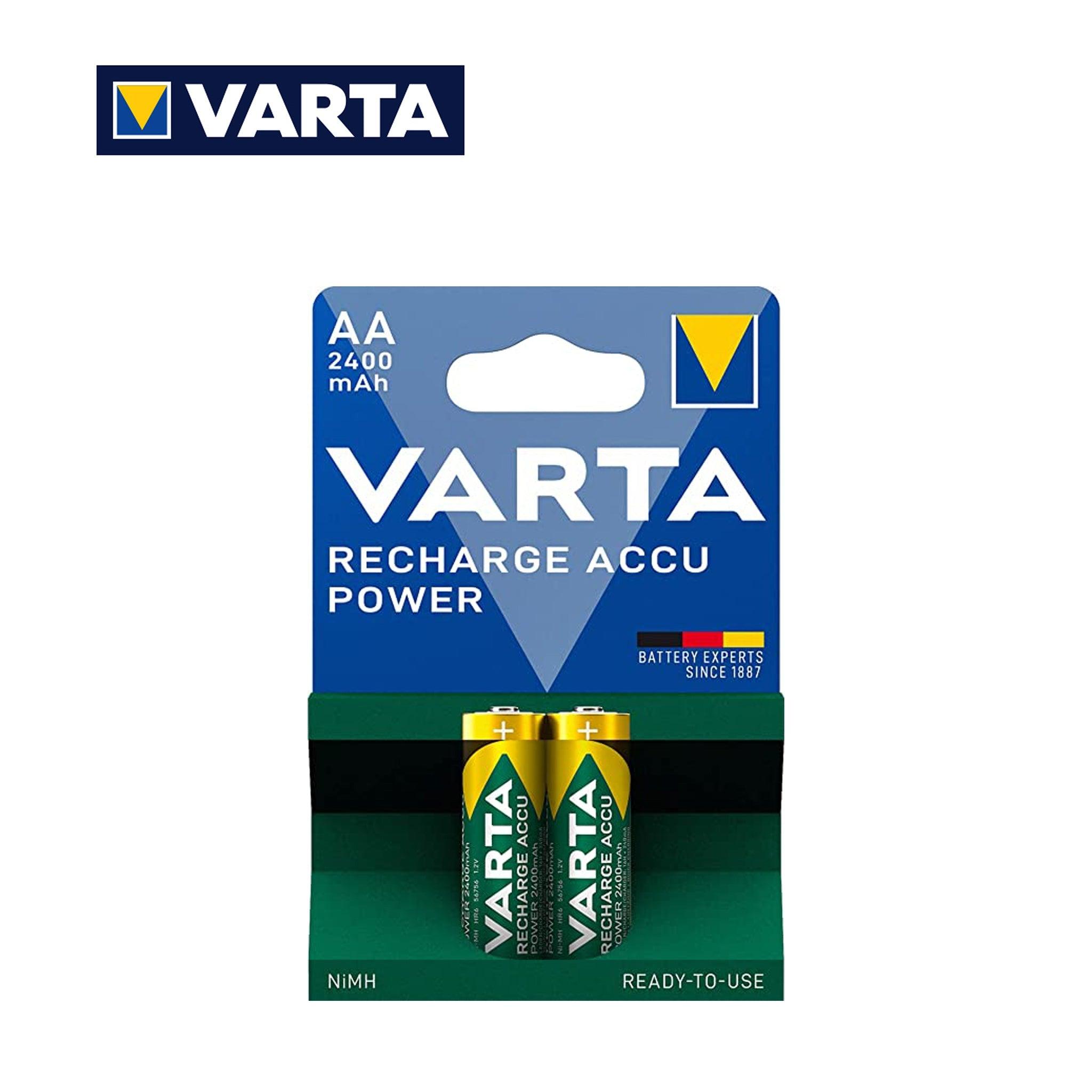 AA 2400MAH POWER VARTA RICARICABILE PILA BL2 - koseakasa
