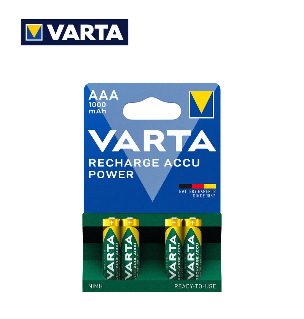 AAA 1000MAH POWER VARTA RICARICABILE PILA BL4 - koseakasa