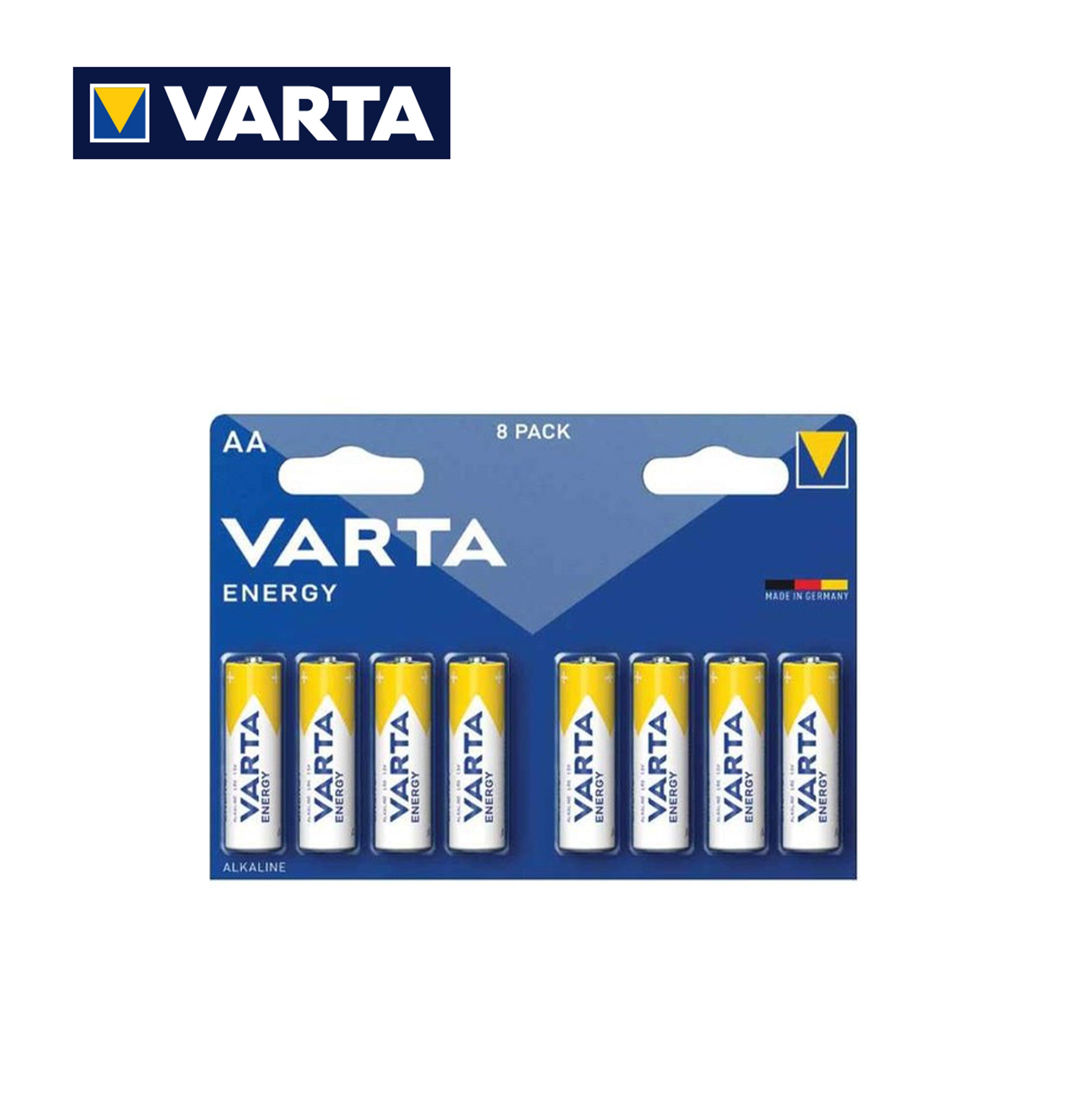 AA ENERGY VARTA ALKALINE PILA BL8 - koseakasa