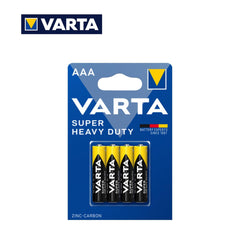 Varta Super Pila Zinco-Carbone AA/AAA - Confezione da 1, 12 o 60 pz | Batterie Economiche per Telecomandi e Dispositivi a Basso Consumo - koseakasa