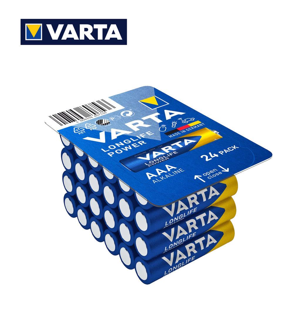 AAA LONGLIFE POWER VARTA ALKALINE PILA BL24 - koseakasa