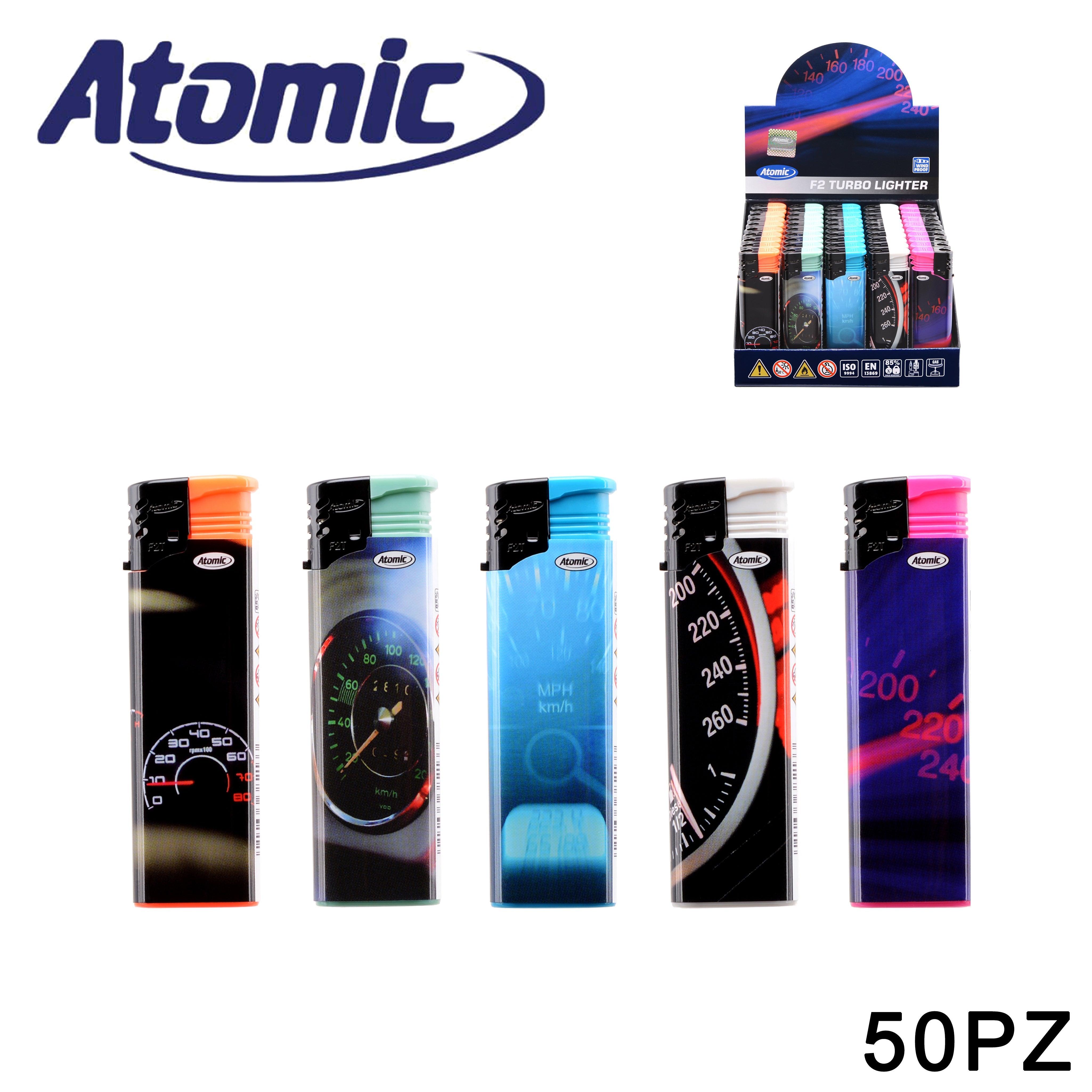 ART.3771008 ATOMIC ACCENDINO TURBO F2 SPEEDMETER CONF. 50PZ - koseakasa