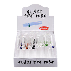 ART.0212772 ATOMIC PIPA IN VETRO 5 COLORI ASS. CONF.30PZ - koseakasa