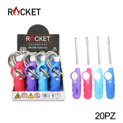 ART.8326001 ROCKET ACCENDIGAS RACHEL FLEX 20PZ - koseakasa