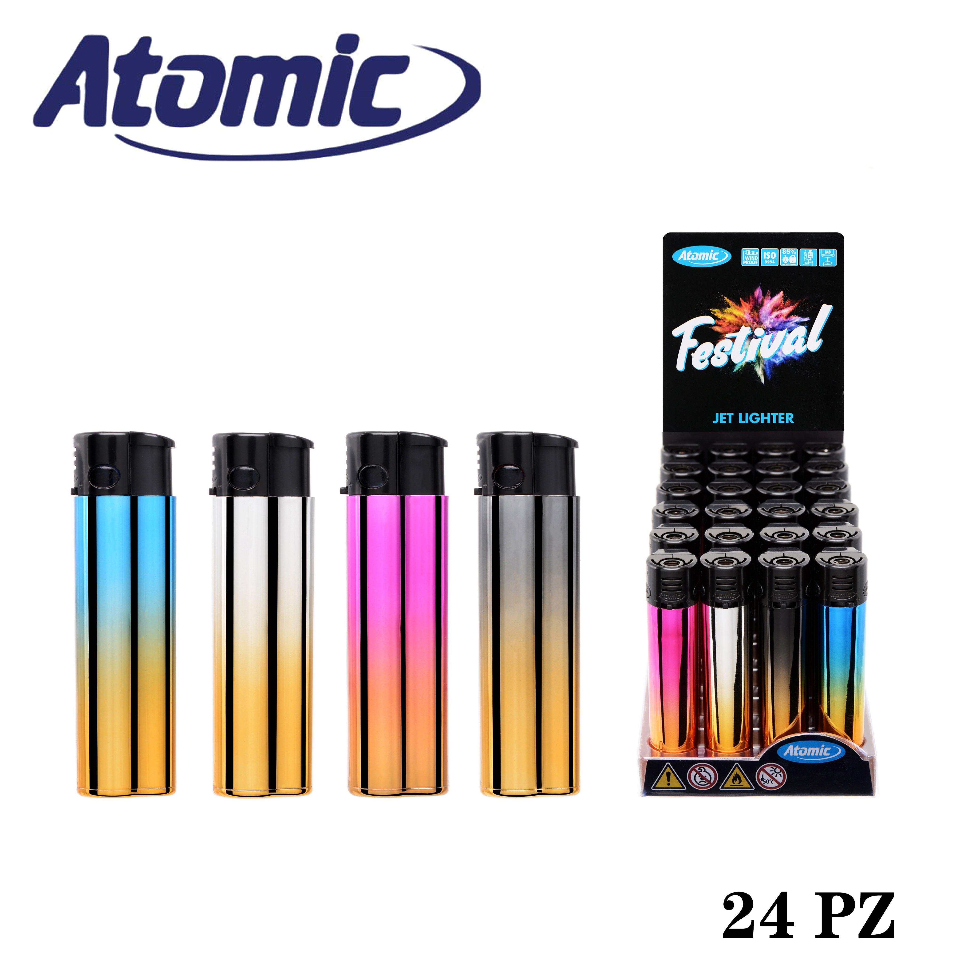 ART.3750003 ATOMIC ACCENDINO TURBO FESTIVAL PLACCATO A TONO ASS. CONF.24PZ - koseakasa