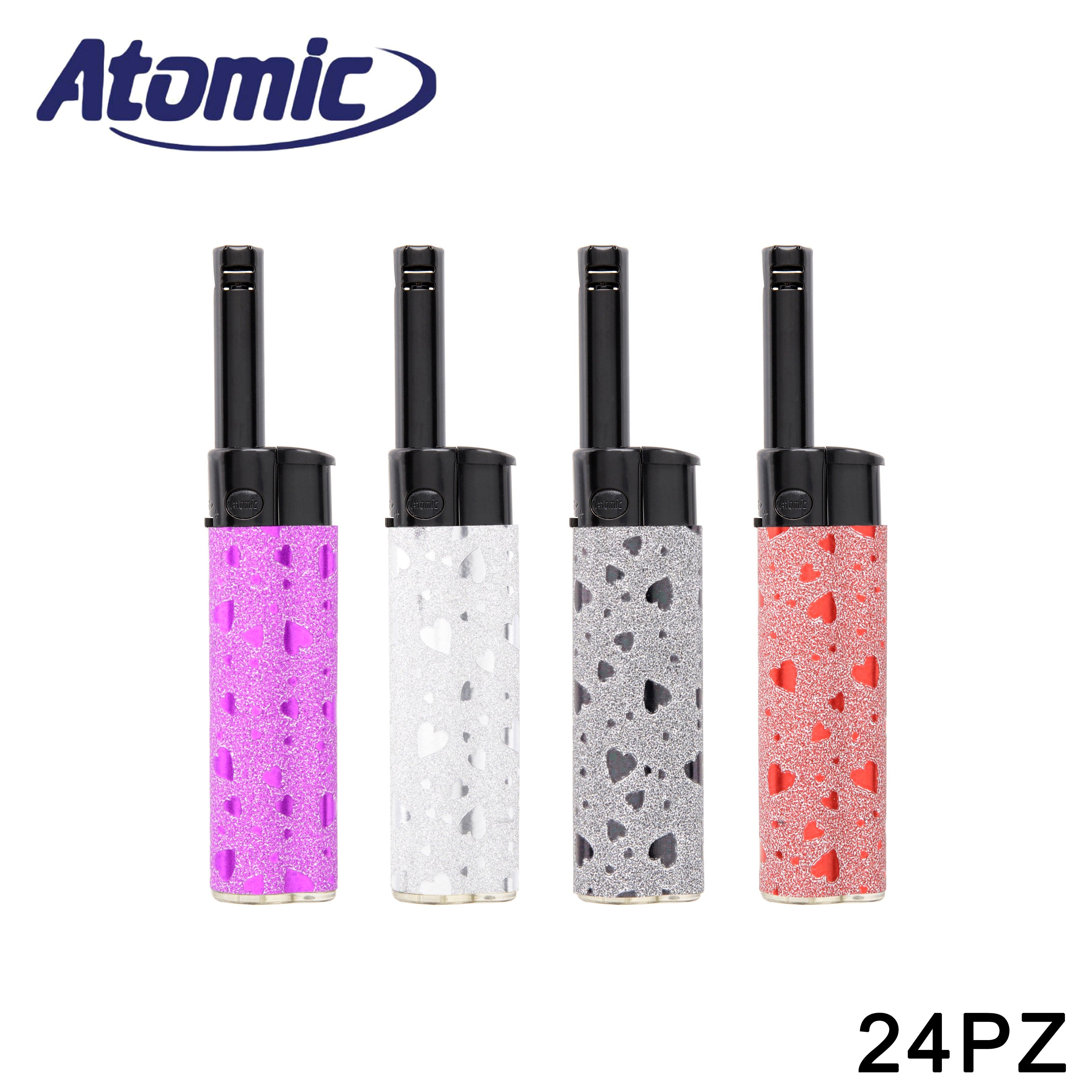 ART.3698510 ATOMIC MINI ACCENDIGAS BBQ GLITTER HEARTS CONF.24PZ - koseakasa