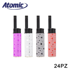 ART.3698510 ATOMIC MINI ACCENDIGAS BBQ GLITTER HEARTS CONF.24PZ - koseakasa