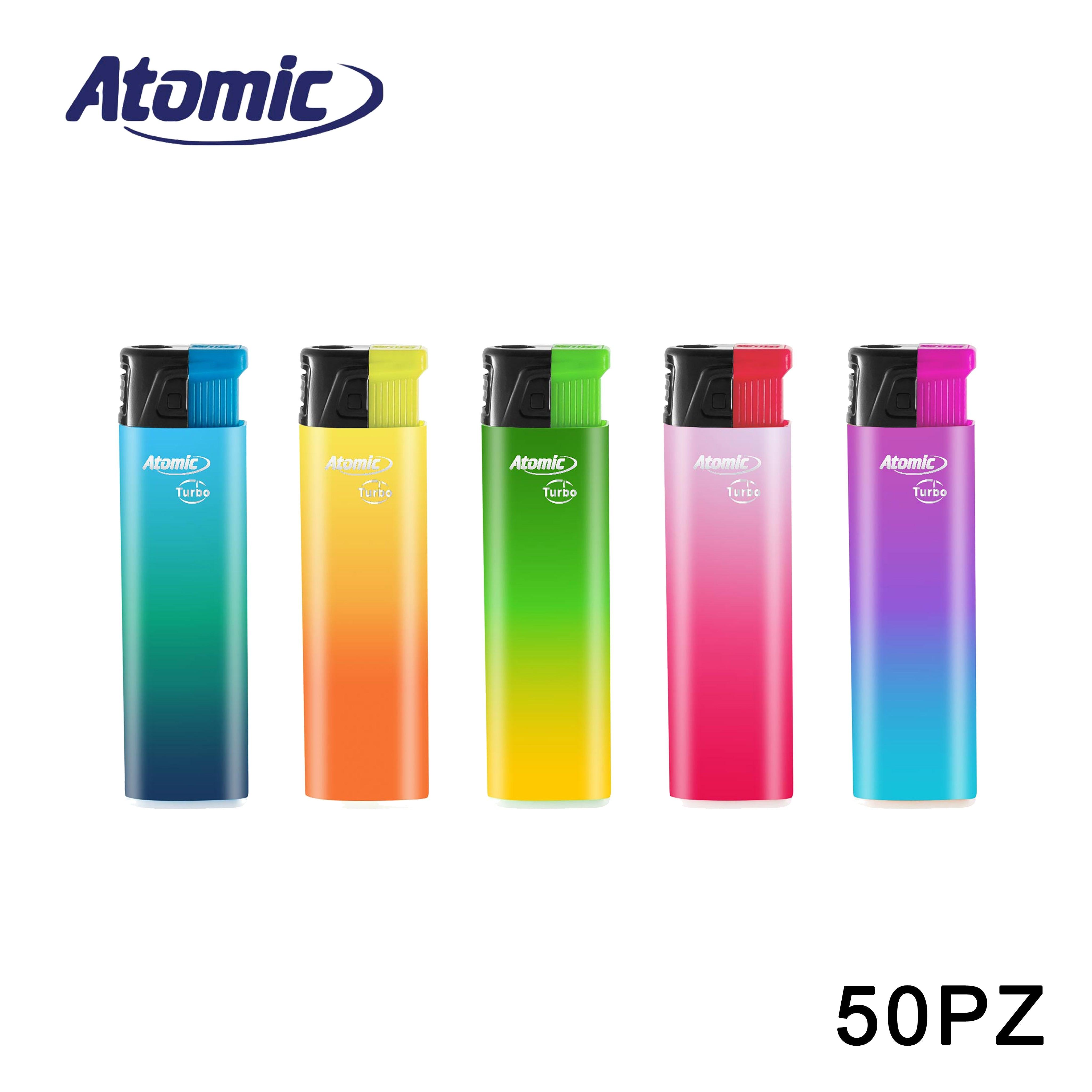ART.3731001 ATOMIC ACCENDINO TURBO FIX GOMMA TOCCO CONF.50PZ - koseakasa