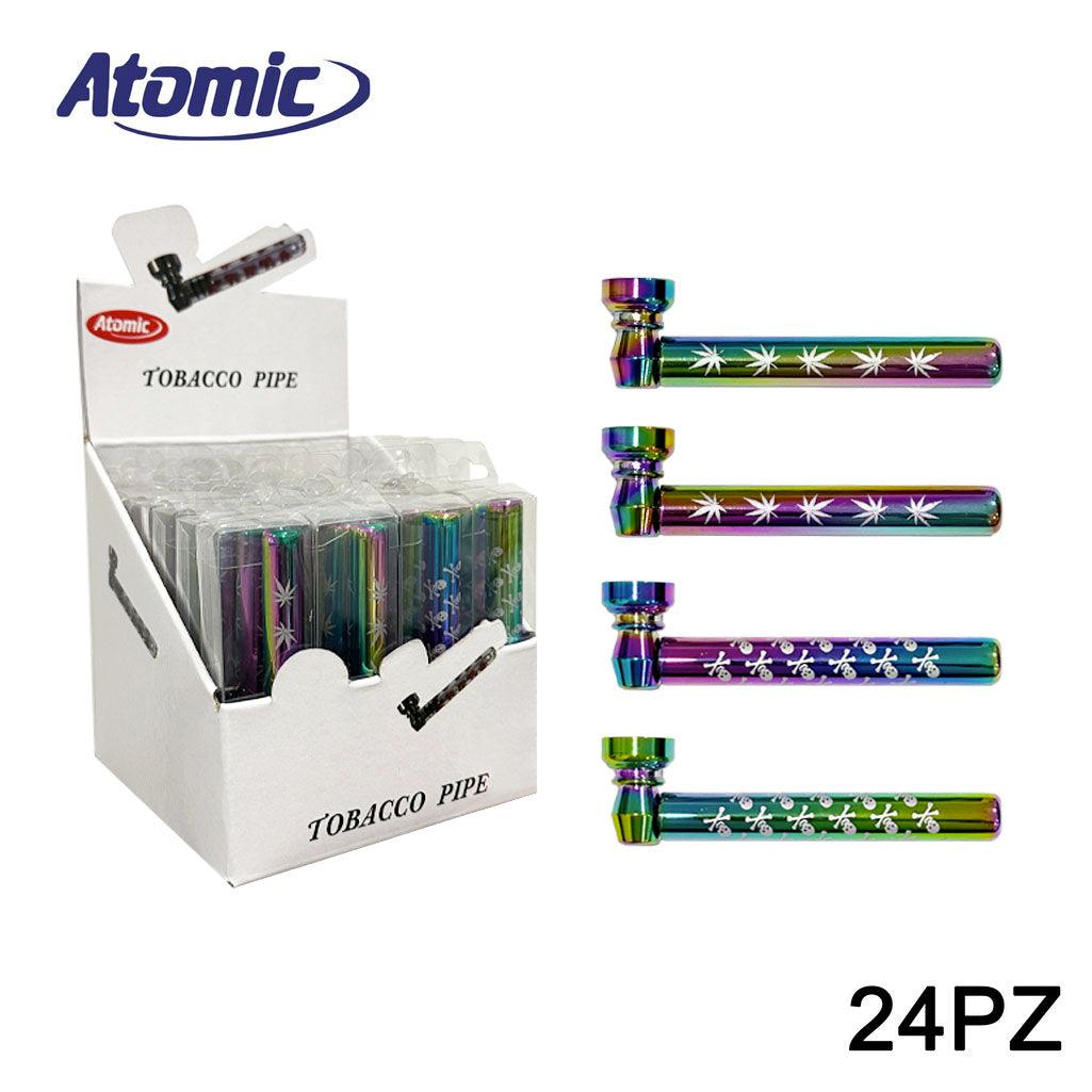 ART.0212823 ATOMIC GLAS PIPE RAINBOW CONF.24PZ - koseakasa