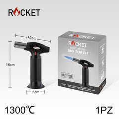 ART.8326233 ROCKET BRUCIATORE BIG TORCH NERO BL1 - koseakasa