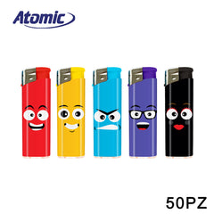 ART.3648046 ATOMIC ACCENDINO ELECTRONIC F11 SOFTFLAME RICARICABILE EXPRESSION 50PZ - koseakasa