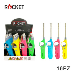 ART.8326247 ROCKET BBQ LIGHTER PARIS SOFTFLAME REFILLABLE CANNA 16PZ - koseakasa