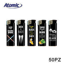 ART.3648058 ATOMC ACCENDINO F11 BLACK MOOD CONF.50PZ - koseakasa
