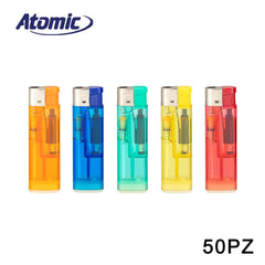 ART.3732003 ATOMIC ACCENDINO TURBO FIX TRANSPARENT ASS. CONF.50PZ - koseakasa