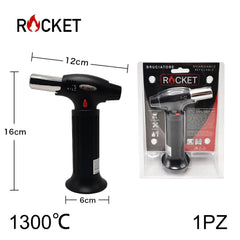 ART.8326252 ROCKET TURBO BRUCIATORE BIG TORCH RICARICABILE NERO 1PZ - koseakasa
