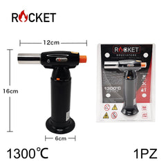 ART.8326253 ROCKET TURBO BRUCIATORE BIG TORCH RICARICABILE NERO 1PZ - koseakasa