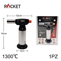 ART.8326254 ROCKET TURBO BRUCIATORE BIG TORCH RICARICABILE SILVER 1PZ - koseakasa