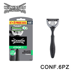 XTREME3 BLACK EDITION 6PZ WILKINSON ART.W302383800 BL1 - koseakasa