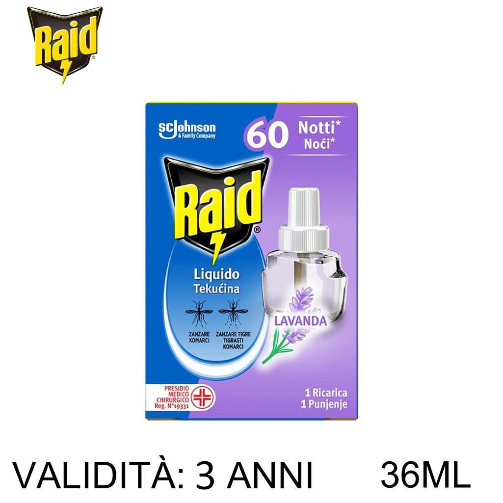 RAID LIQ ELET RIC 60N LAVANDA 36ML ART.338849 367397 24PZ - koseakasa