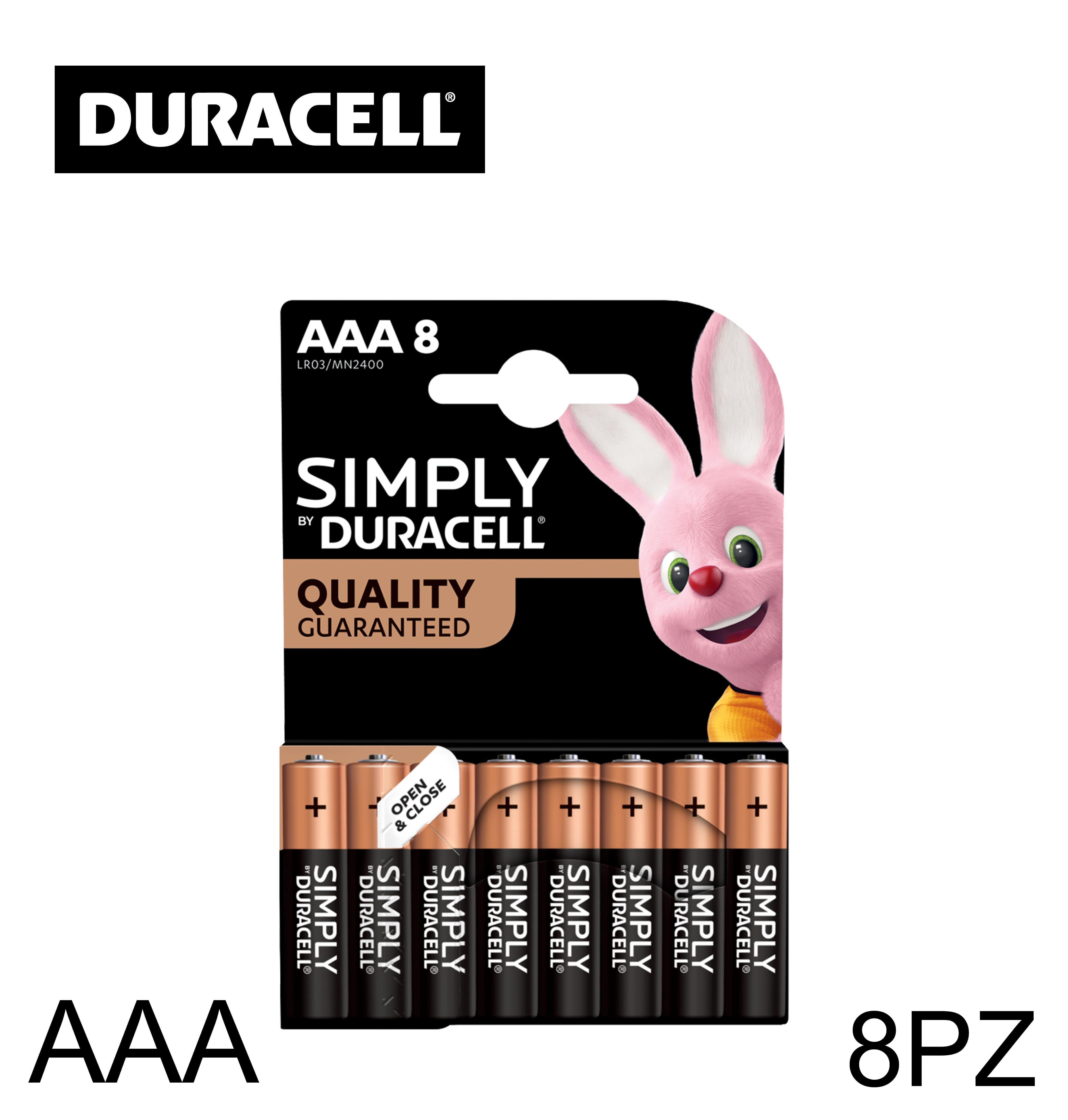 AAA SIMPLY DURACELL PILA BL8 - koseakasa