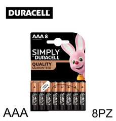 AAA SIMPLY DURACELL PILA BL8 - koseakasa